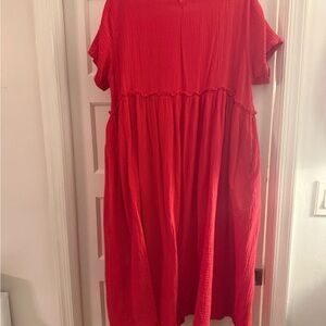Aura Women's Red Maxi Dress (M)